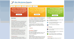 Desktop Screenshot of hirewordpressexperts.com