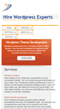 Mobile Screenshot of hirewordpressexperts.com